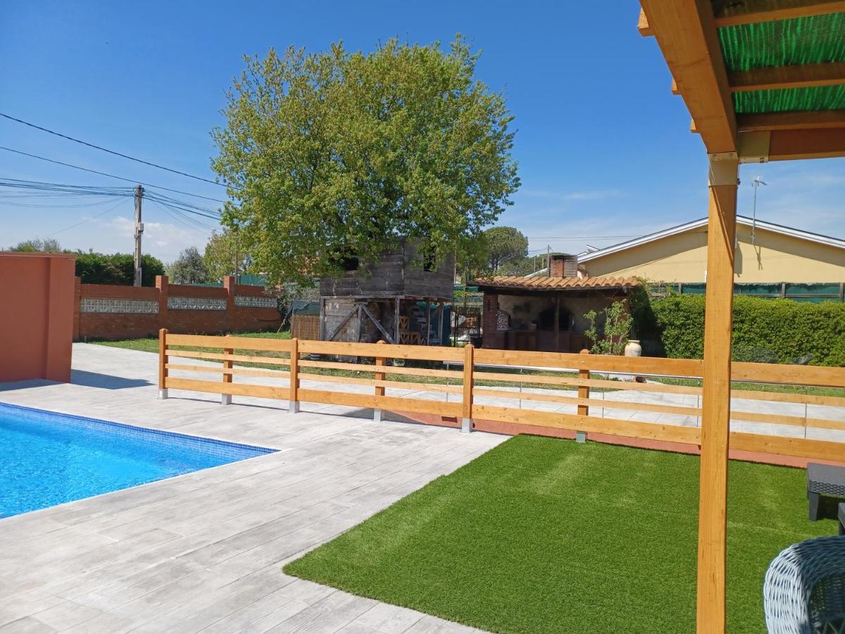 Piscina De Sal Barbacoa Wifi, Parking Gratis, 3 Min Pga Casa El Roble Villa Girona Exterior photo